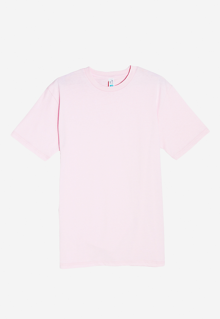 Heavyweight Tee BUBBLEGUM PINK flat